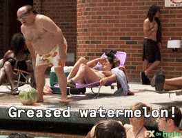 Pool Party Summer GIF by It's Always Sunny in Philadelphia
