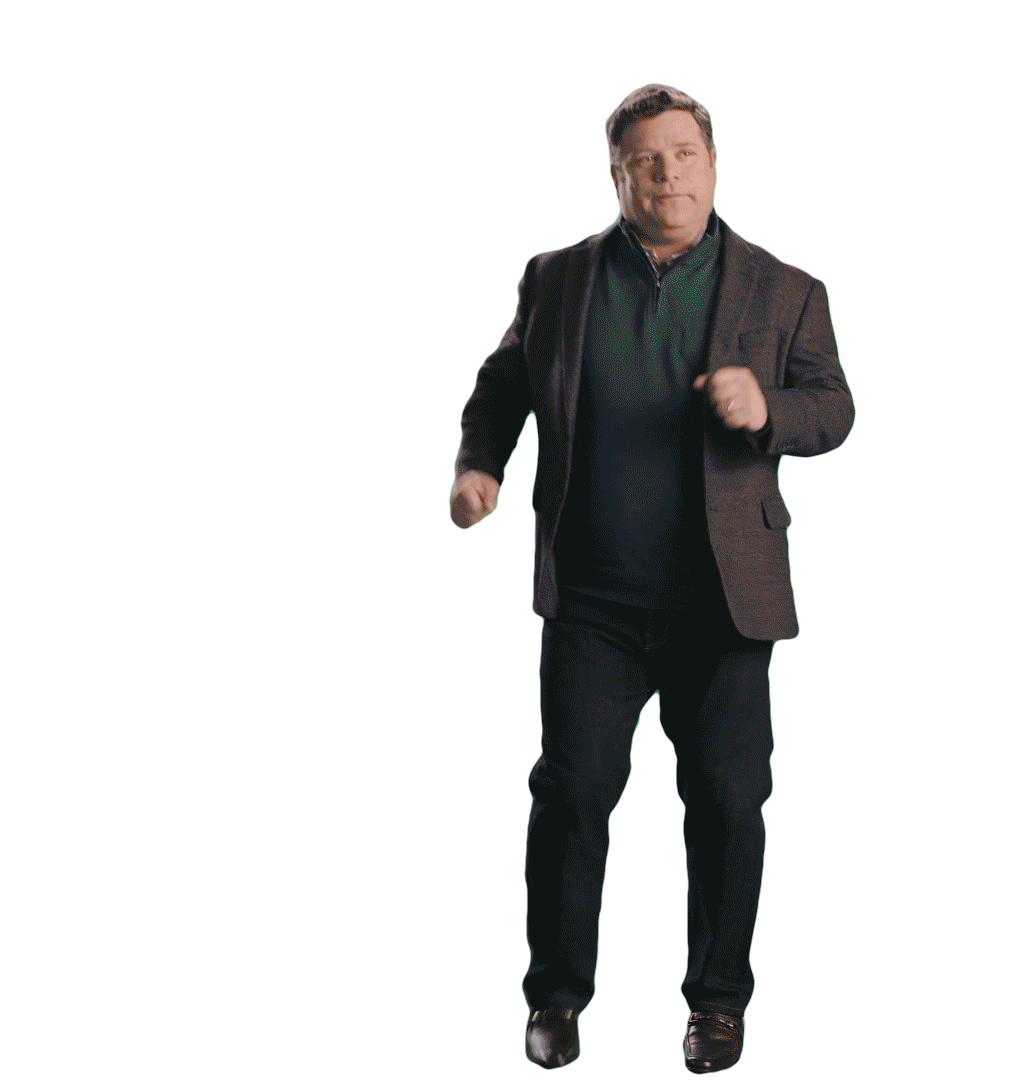 Sean Astin Dance Sticker by NETFLIX for iOS & Android GIPHY