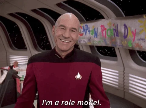 Picard Role Model GIF by Star Trek