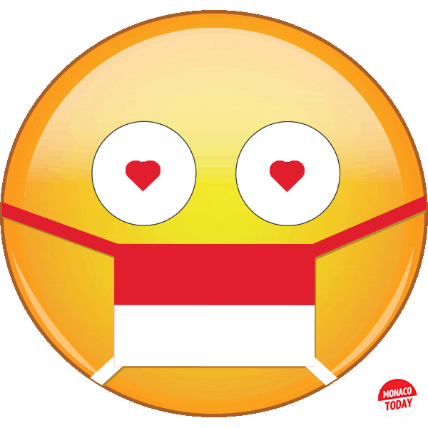 Monte-Carlo Corona Sticker by Vadim Blaustein