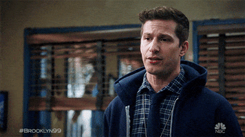 Scared Nbc GIF by Brooklyn Nine-Nine
