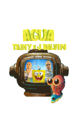 Spongebob Squarepants Tongue Sticker by Tainy for iOS & Android