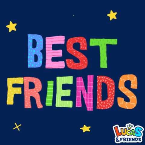Best Friends Friendship GIF by Lucas and Friends by RV AppStudios
