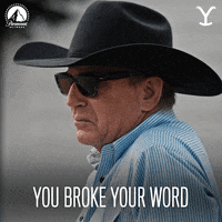 Disappointed Paramount Network GIF by Yellowstone