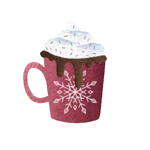 Hot Chocolate Christmas Sticker by colourlime