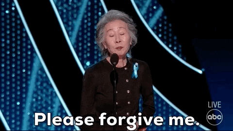 Sorry Forgive Me GIF by The Academy Awards - Find & Share on GIPHY