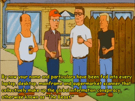 hanging out king of the hill GIF