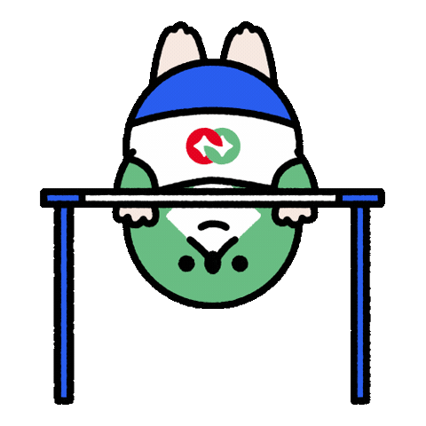 Moguu Sticker by MUSUBI.Inc