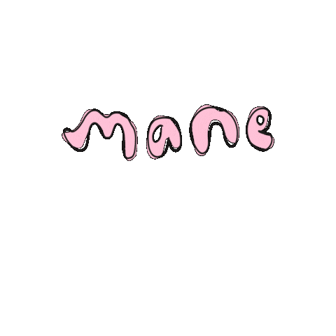 Logo Pink Sticker by Mane