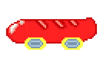 Hot Dog Arcade Sticker by ProfessorLightWAV