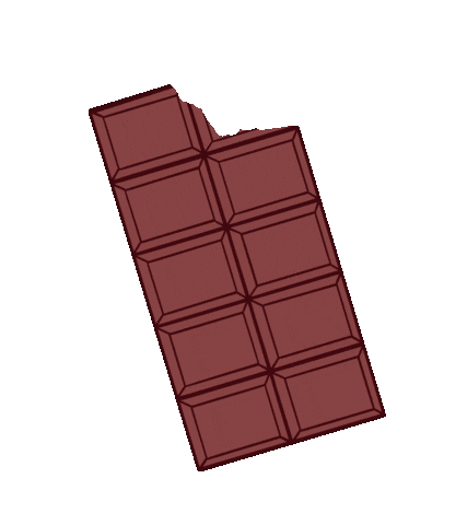 Happy Chocolate Bar Sticker