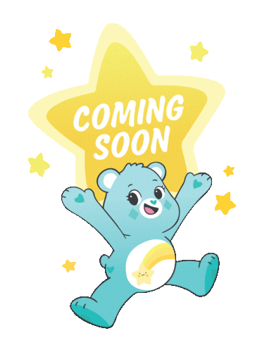 Coming Soon Wish Bear Sticker by Care Bear Stare!