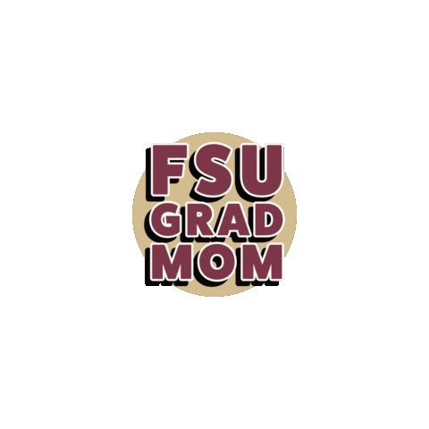 Mom Gold Sticker by Florida State University