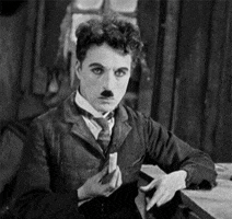 charlie chaplin i made thsi cause im hungry GIF by Maudit