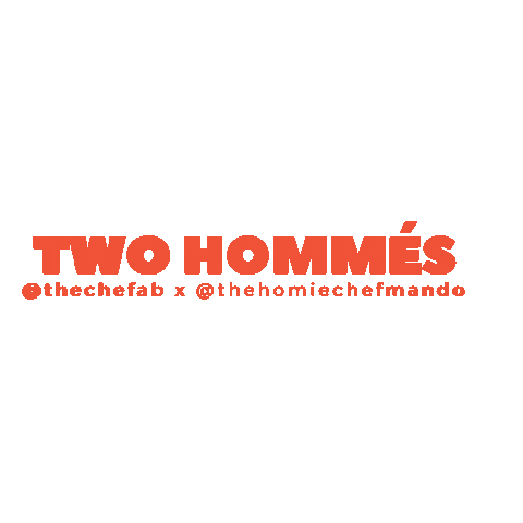Thechefab Sticker by Two Hommés