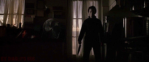 Image result for MAKE GIFS MOTION IMAGES OF THE FIRST HALLOWEEN MOVIE 'MICHAEL KILLING