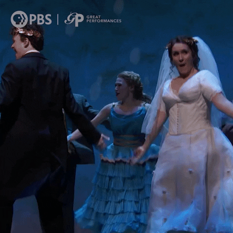 Happy Metropolitan Opera GIF by GREAT PERFORMANCES | PBS