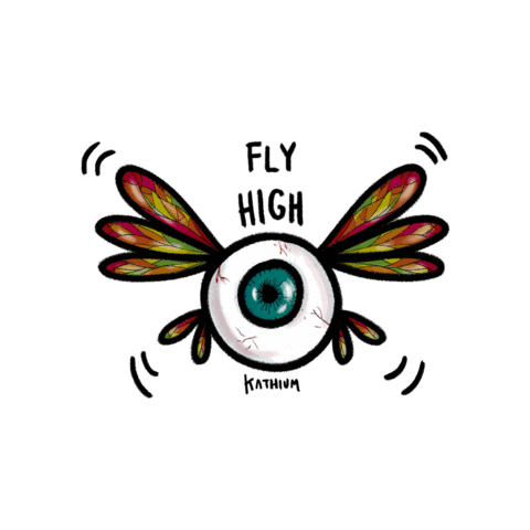 Fly Sticker