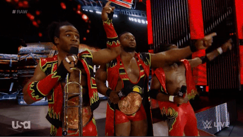  xavier woods GIF