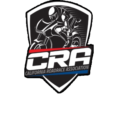 Racing Bike Sticker by California Roadrace Association