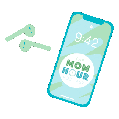 The Mom Hour Sticker