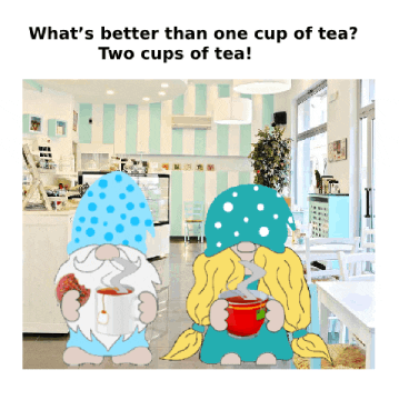 Tea Addict GIF