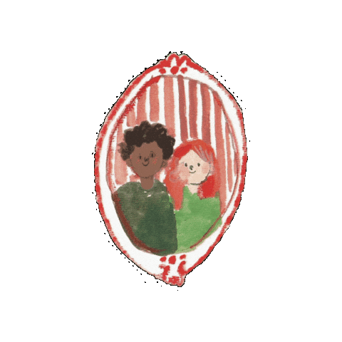 Illustration Love Sticker by G&G Verlag