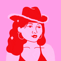 Pink Illustration GIF by Kate