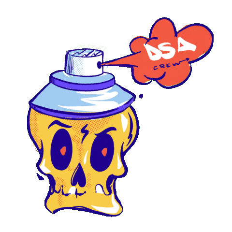 Skull Sticker