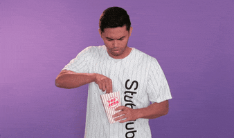 Love Popcorn GIF by StubHub