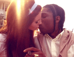 Kissing Asap Rocky GIF by Lana Del Rey