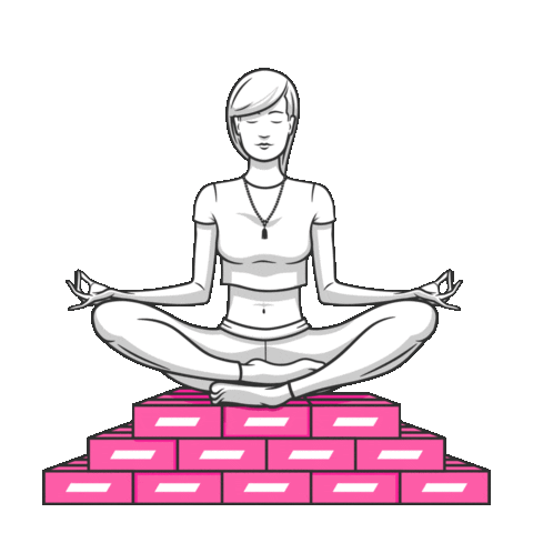 Yoga Junkies Sticker