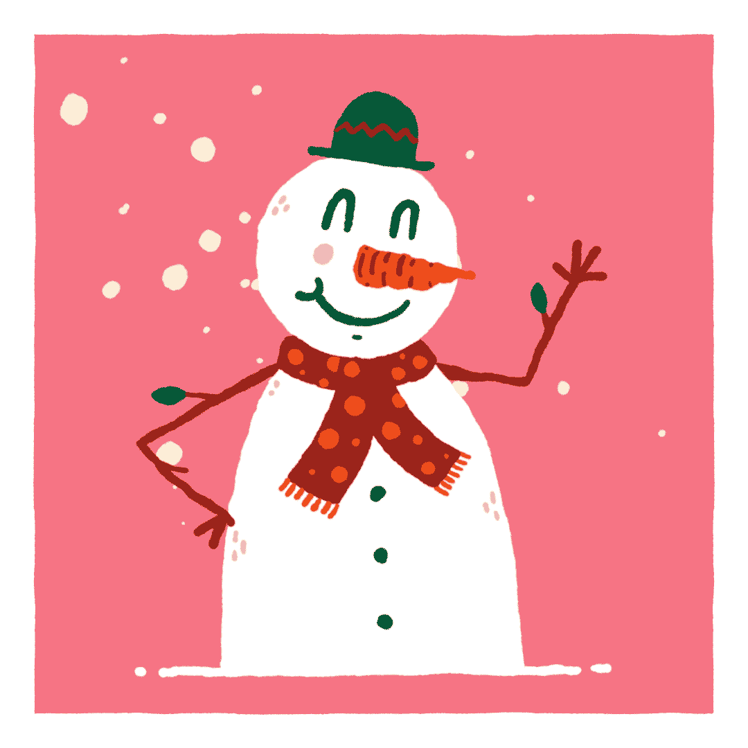 Snowman Wave GIFs - Get the best GIF on GIPHY