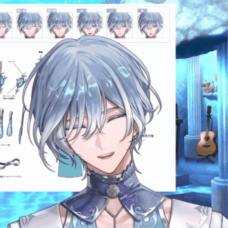 Vtuber Heart Eyes GIF