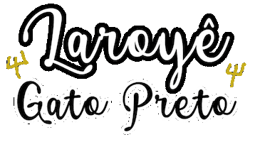 Gato Preto Laroye Sticker