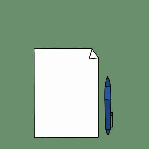 Writing Notes GIF by Increase Creativity