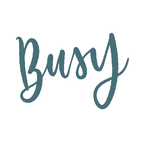 Im Busy Sticker