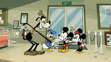 Happy Fun GIF by Mickey Mouse