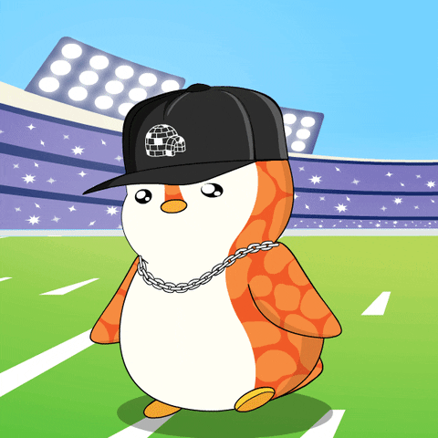 Excited Nfl Season GIF by Pudgy Penguins