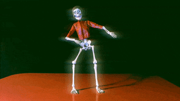 funtasyfilms halloween skeleton stop motion stevie gee GIF