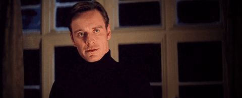 Gif of Michael Fassbender saying 'perfection'