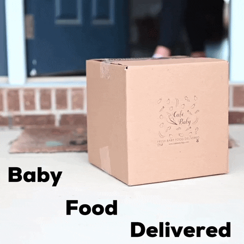 Cafe Baby  to go GIF
