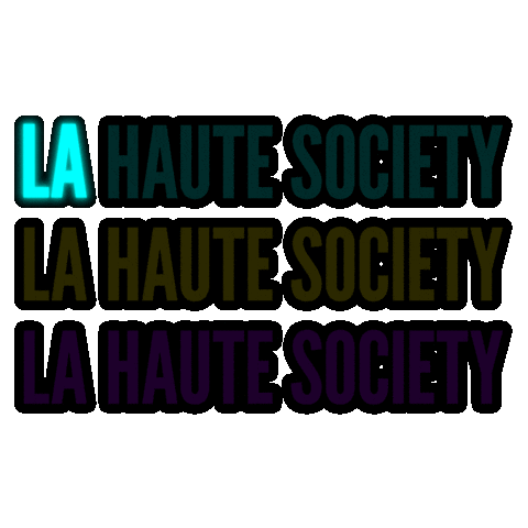 La Haute Society Sticker