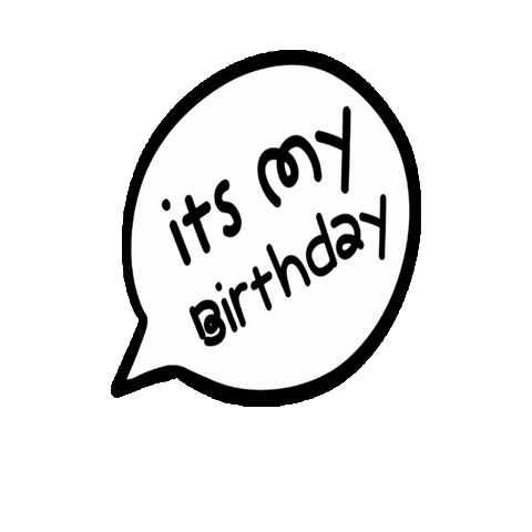 Itsmybirthday Sticker by Po by Kylo + Rey