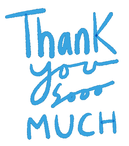 Thank You So Much Sticker By Zoe Wodarz For Ios Android Giphy