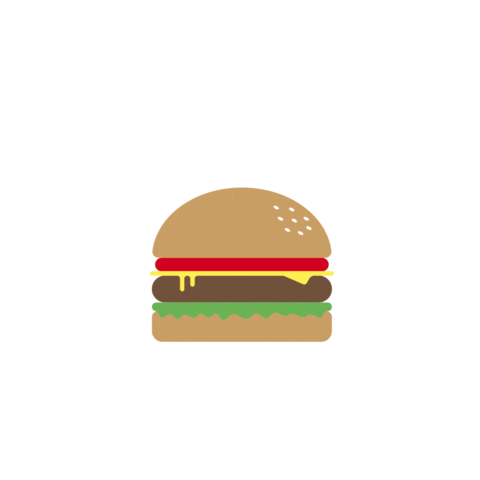 Hamburger Sticker