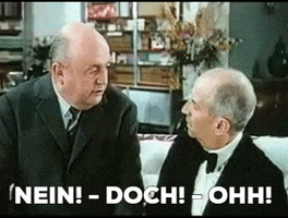Nein Doch Oh GIF