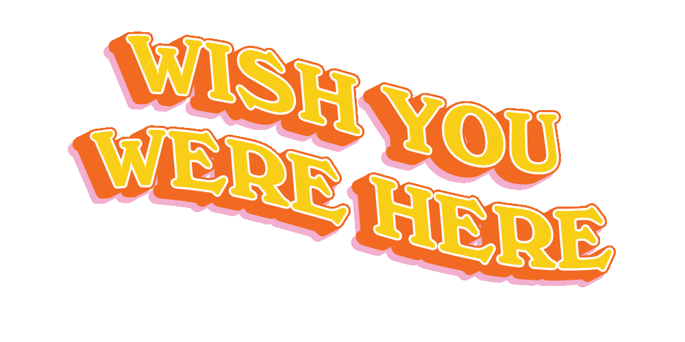 Wish You Were Here Summer Sticker By Serious Studio For Ios Android Giphy