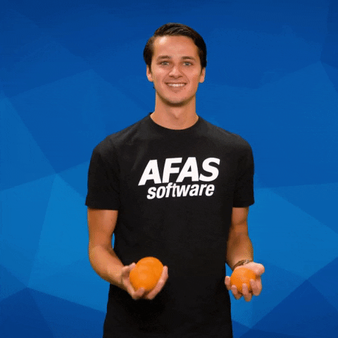 Juggling Waiting GIF by AFAS Software