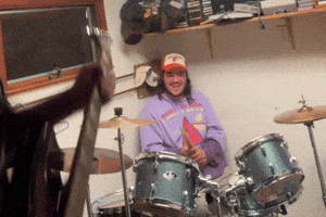Excited Rock Band GIF